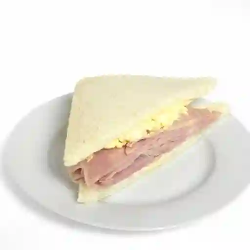 Sándwich de Miga Jamón Huevo