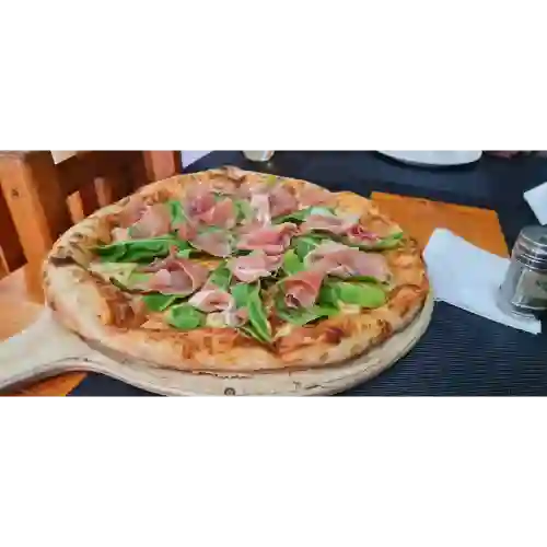 Pizza Jamon Serrano Ruculo Mediana