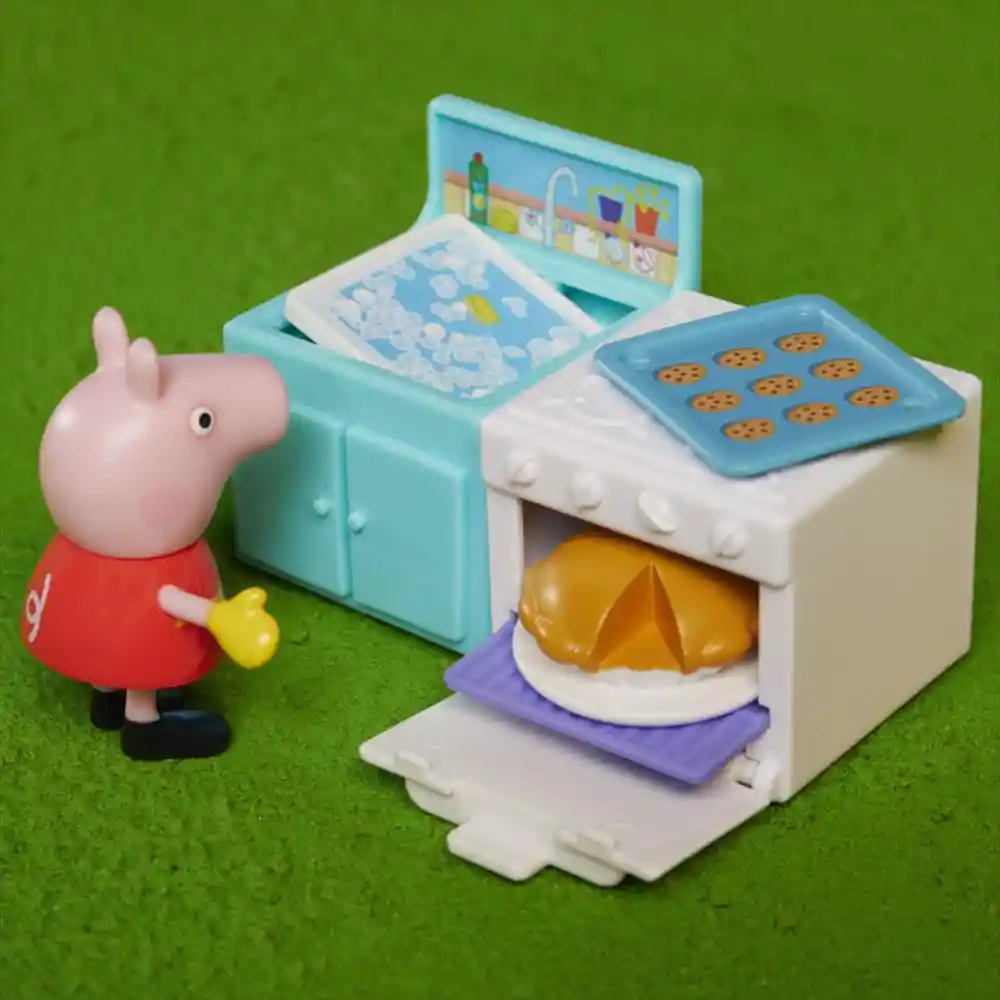 Set Peppa Pig Cocinando Con Peppa Original