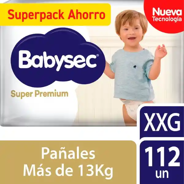 Babysec Pañal Superpremium Talla XXG