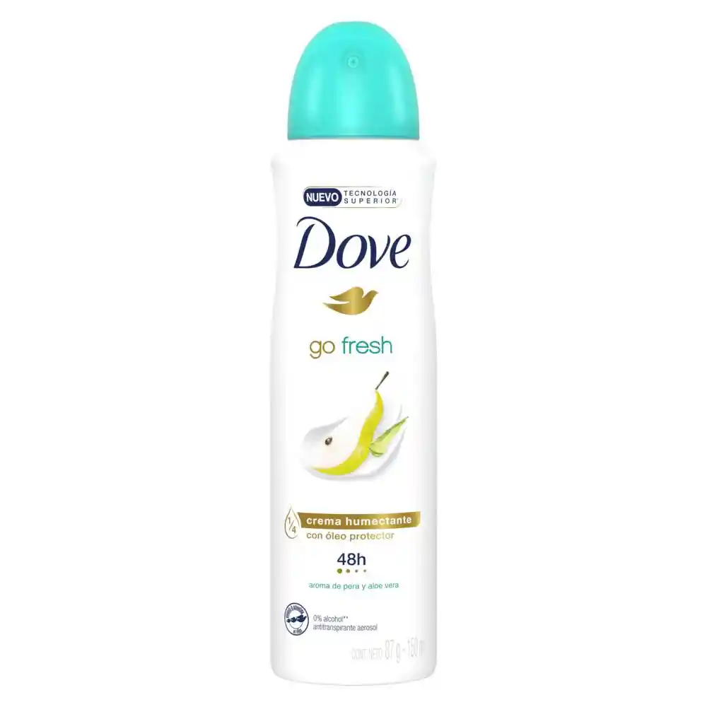 Dove Desodorante Go Fresh Pera y Aloe en Aerosol