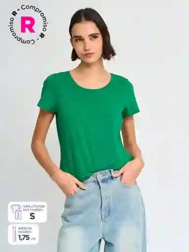 Marquis Polera Round e Verde M S25