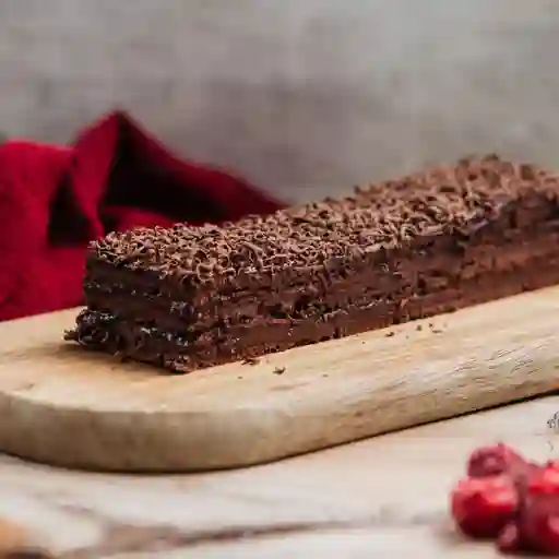 Tronco Panqueque Chocolate Manjar