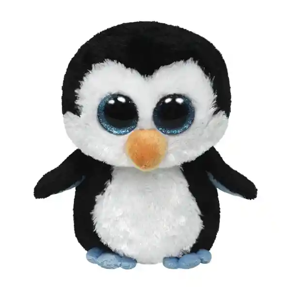 Ty Beanie Boos Peluche Waddles Pingüino Mediano