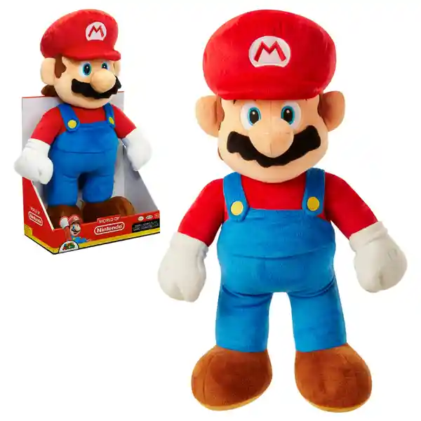 Nintendo Peluche Jumbo Mario Básico Intek