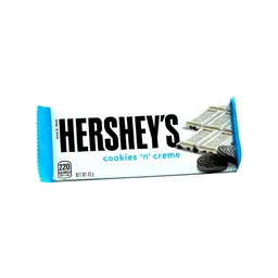 Hersheys Chocolate Barra Cookies & Cream