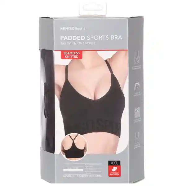 Brasier Deportivo Talla Xxl Miniso