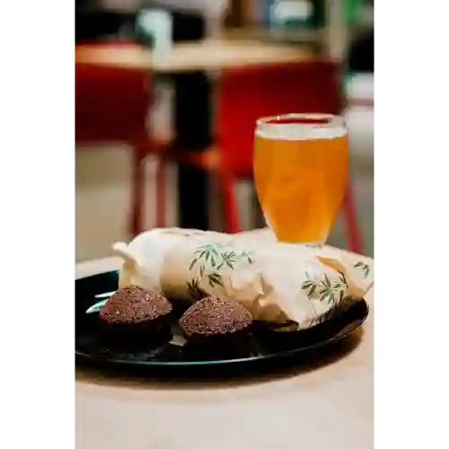 Shawarma Moha Mixto+falafel+té Moha-135