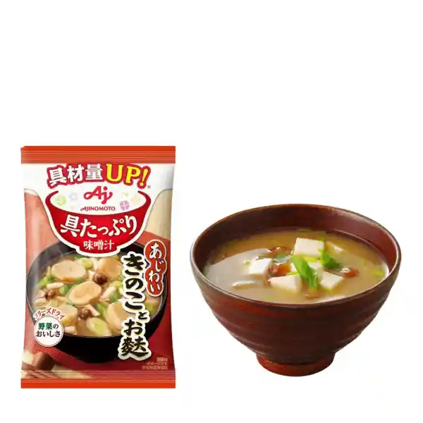 Ajinomoto Sopa Instantánea Miso Champiñones fu