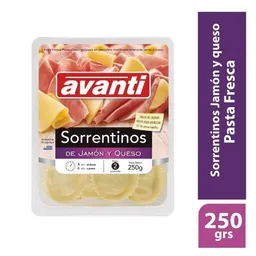 Avanti Sorrentinos Jamón y Queso