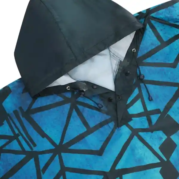 Impermeable Infantil Tipo Poncho Talla 6-9 Casaideas