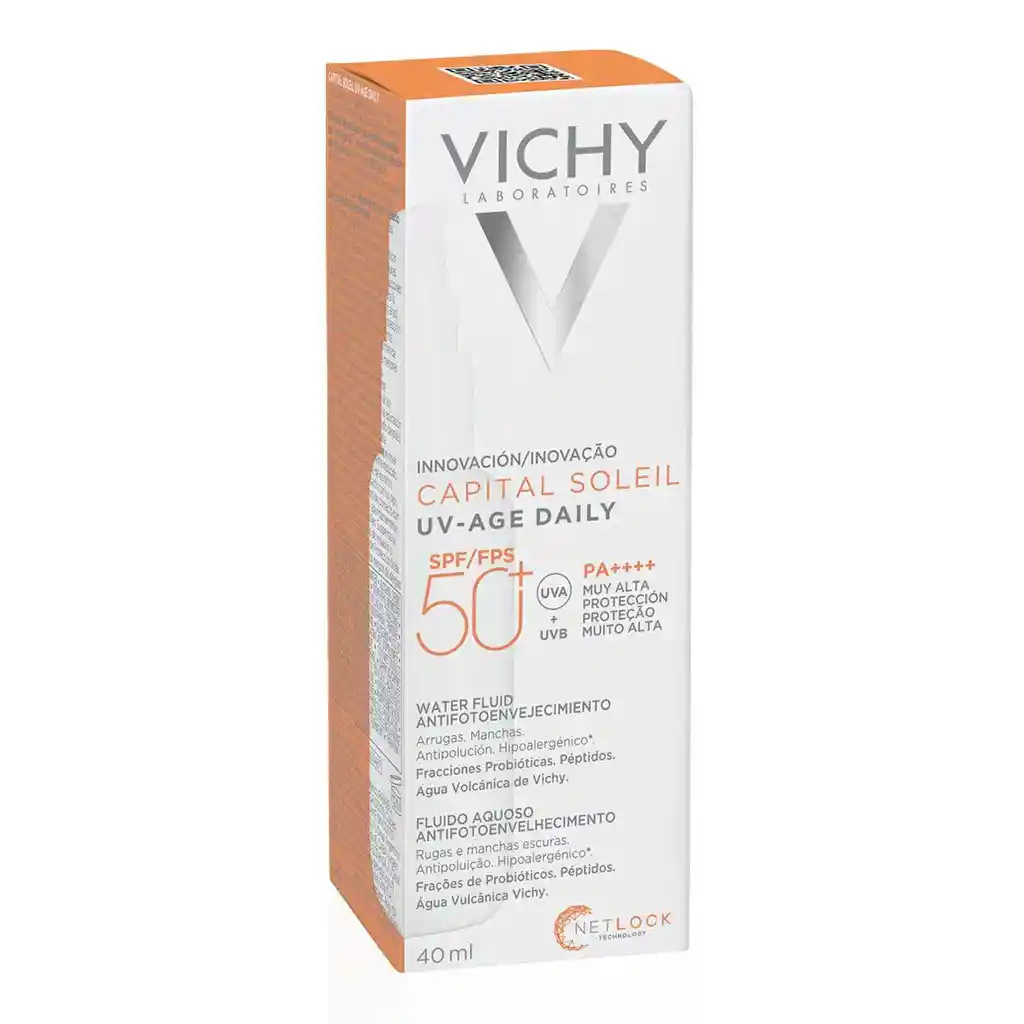 Vichy Bloqueador Solar Capital Soleil Uv-Age Daily SPF 50+