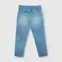 Jean de Bebé Niña Ancho Light Denim Talla 24M Colloky