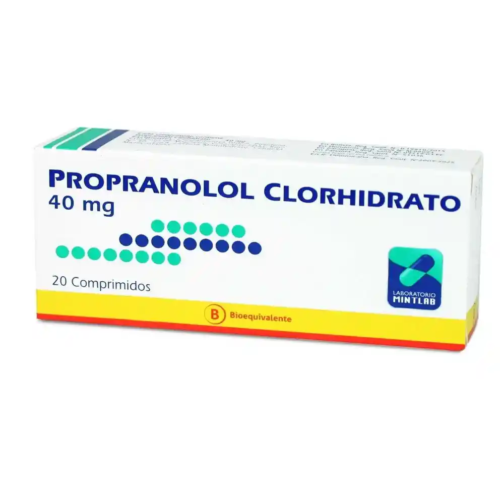 Propanolol (40 mg)
