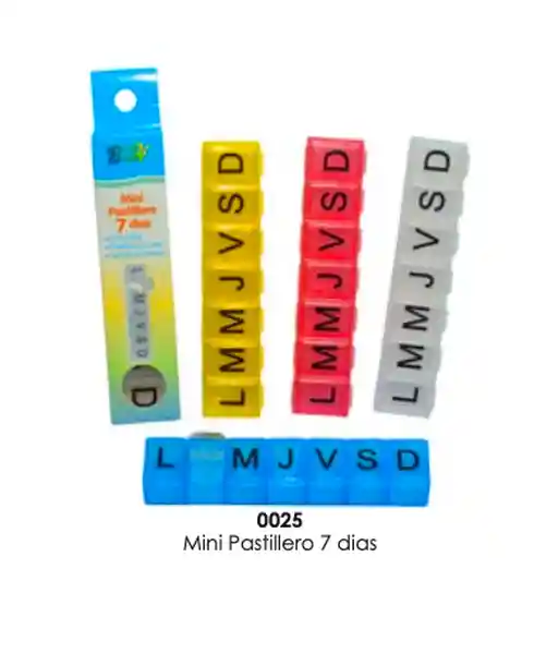 Best House Pastillero Mini 7 Días