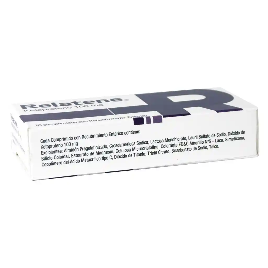 Ketoprofeno Relatene Antiinflamatorios 100 Mg