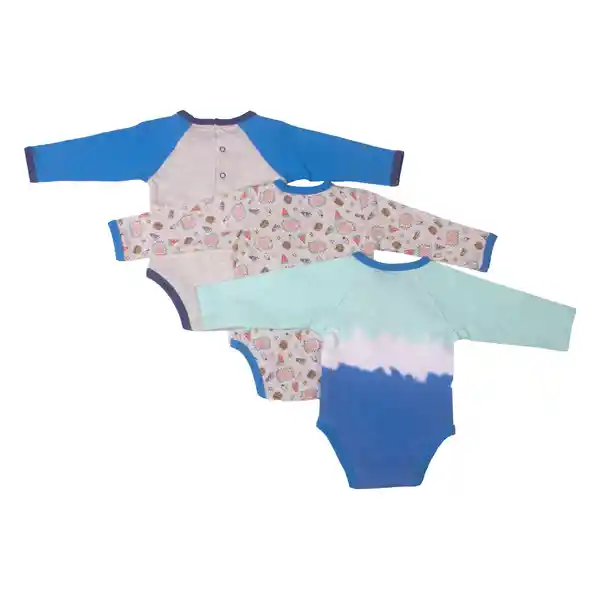 Set 3 Pzas Body Niño Multicolor Pillin 3 M