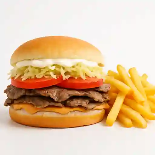 Lomito Completo+Papas Fritas