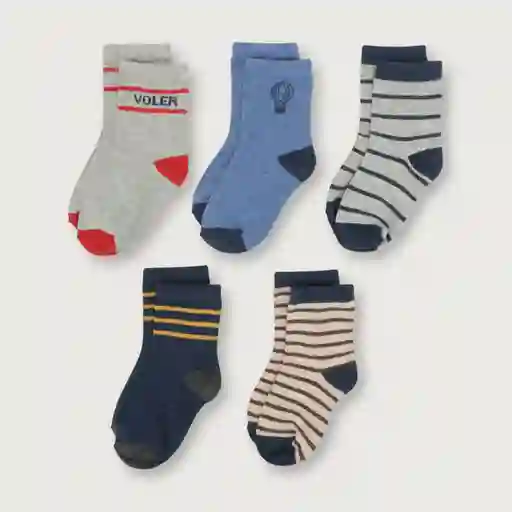 Pack de Calcetines Magia de Niño Navy Talla 5/6 A Opaline