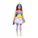 Barbie Muñeca Unicornio Cuerno Azul