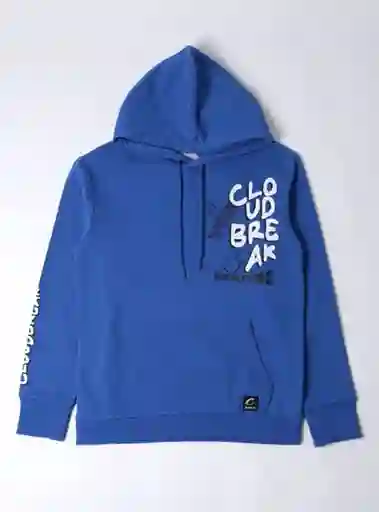 Cloudbreak Polerón Printman Clbk Ess Tt Azul 14