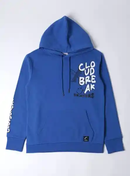 Cloudbreak Polerón Printman Clbk Ess Tt Azul 14