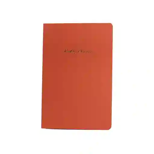 Cuaderno Estampado con Plan Semanal Rojo 32 Hojas Miniso