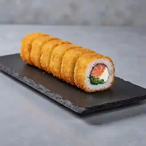Hand roll salmón