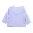 Polera Manga Larga Bebé Niña Lavanda Talla 24 M Pillin