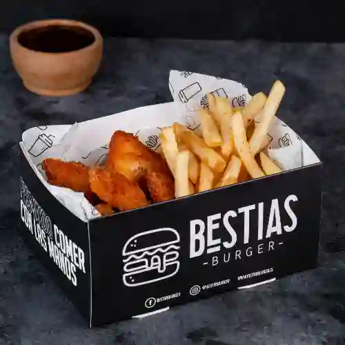 Pollo Crispy con Papas