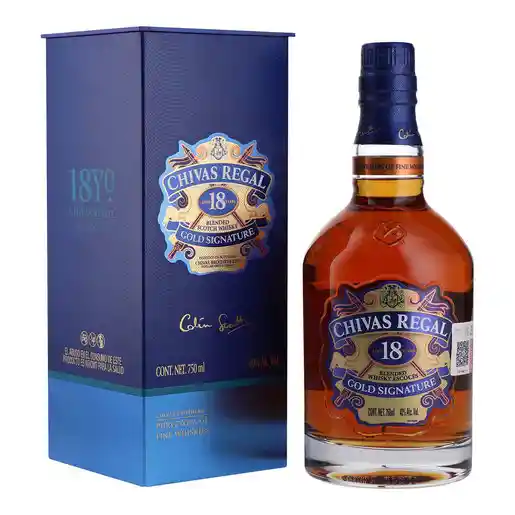 Chivas Regal Whisky Escocés 18 Años Gold Signature