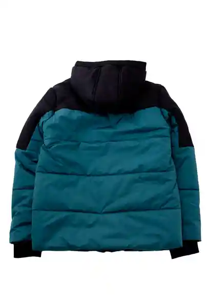 Abrigo Parka Junior Arctic 355 Esmeralda Oscuro 12 Años Ficcus