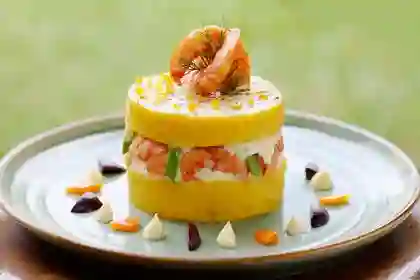 Causa de Camarones