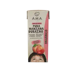 Ama Jugo Tetra Manzana Durazno 200 mL