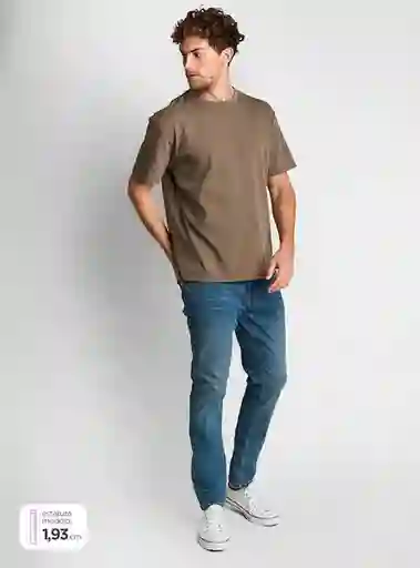 Jeans Hombre Index Skinny Talla 40