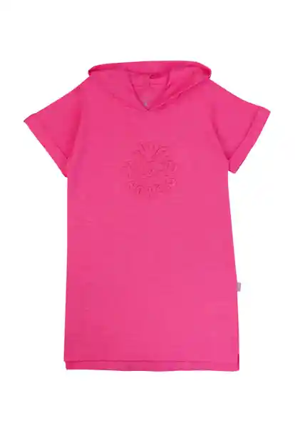 Vestido Niña Capuchón Day to Day Kids Fucsia 02 754
