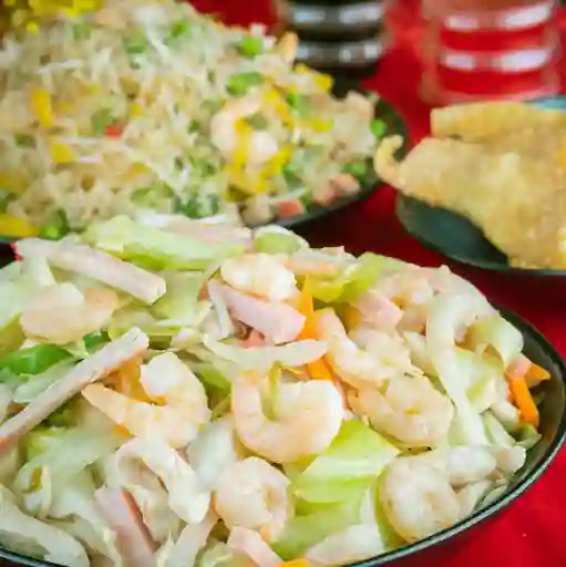 Chop Suey Especial con Camarón