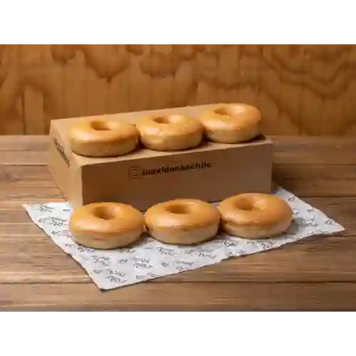 Caja de 6 Donuts Glaseadas