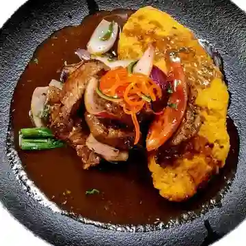 Tacu tacu lomo saltado