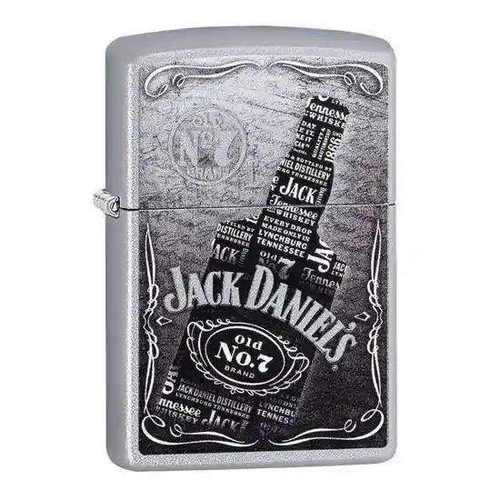 Zippo Encendedor Lighter Jack Daniels Bottle Plat