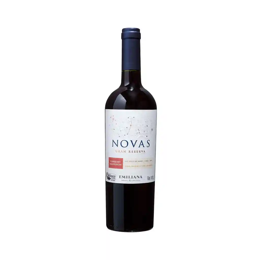 Novas Vino Cabernet Sauvignon Mer Org 750Cc