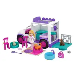 Polly Pocket Hospital Movil de Animalito