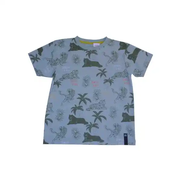 Polera Niño Verde Pillin 8 a