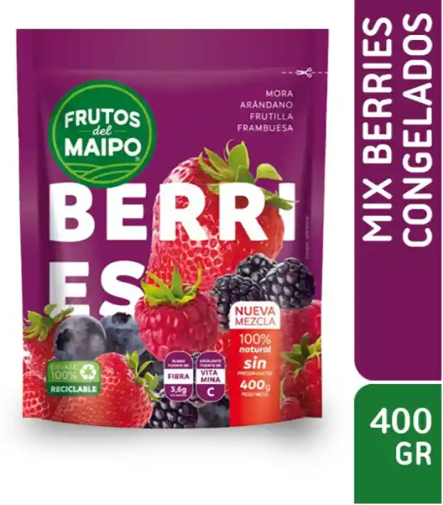 Frutos Del Maipo Mix Berries Congelados