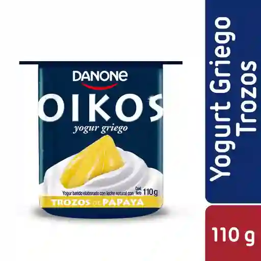 Danone Griego Yoghurt Con Trozos De Fruta Papaya