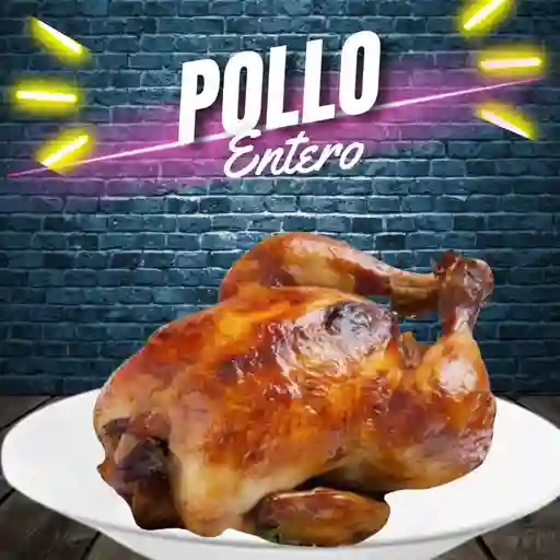 Pollo entero asado