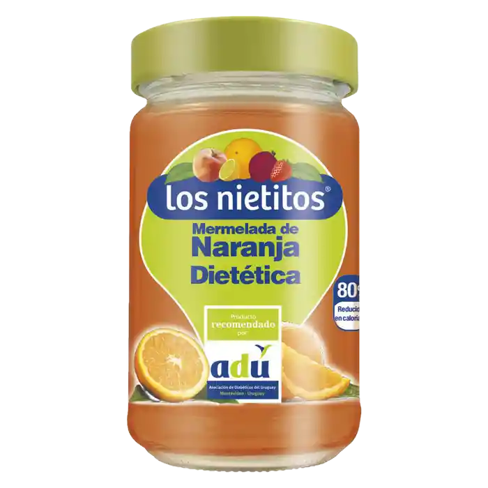 Los Nietitos Mermelada Sabor Naranja Sin Azucar