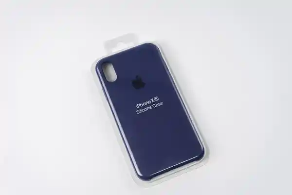 Case Silicone iPhone XR Azul