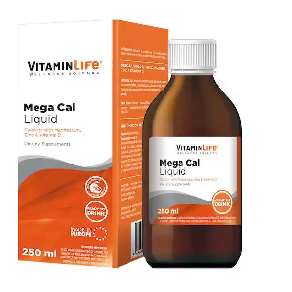   Vitamin Life  Megacal Liquido 
