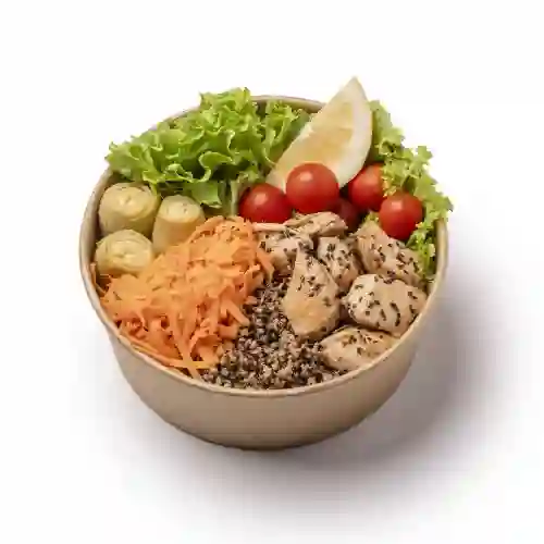Ensalada Pollo-quinoa